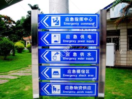 枣阳标识导向系统设计需要掌握的四大元素