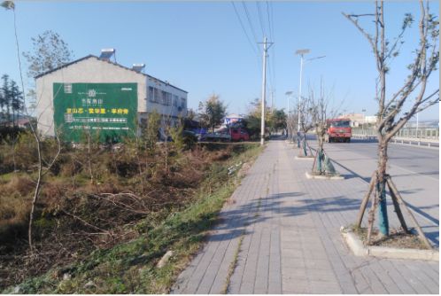 枣阳书山南院墙体广告