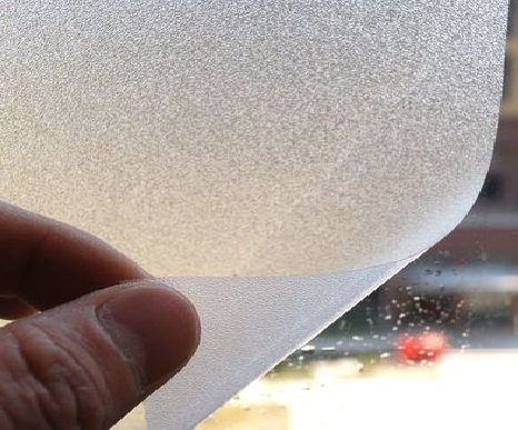 枣阳玻璃门外面粘广告用什么材料好？