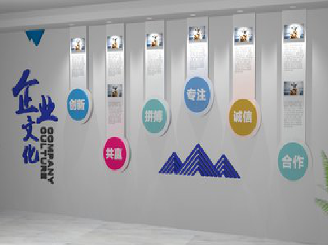 枣阳企业文化墙需要传递什么办公文化？